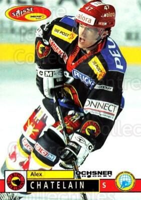 Spielerkarte von Alex Chatelain beim SC Bern