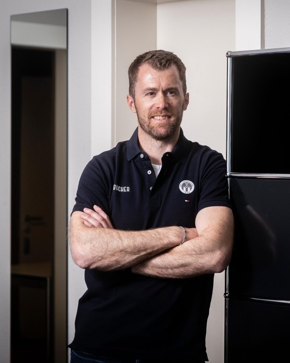 Alex Chatelain im Polo des SC Langenthal, 2022
