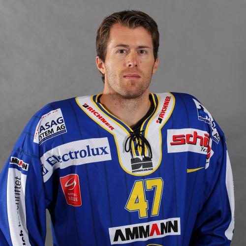 Alex Chatelain im Dress des SC Langenthal, Nummer 47