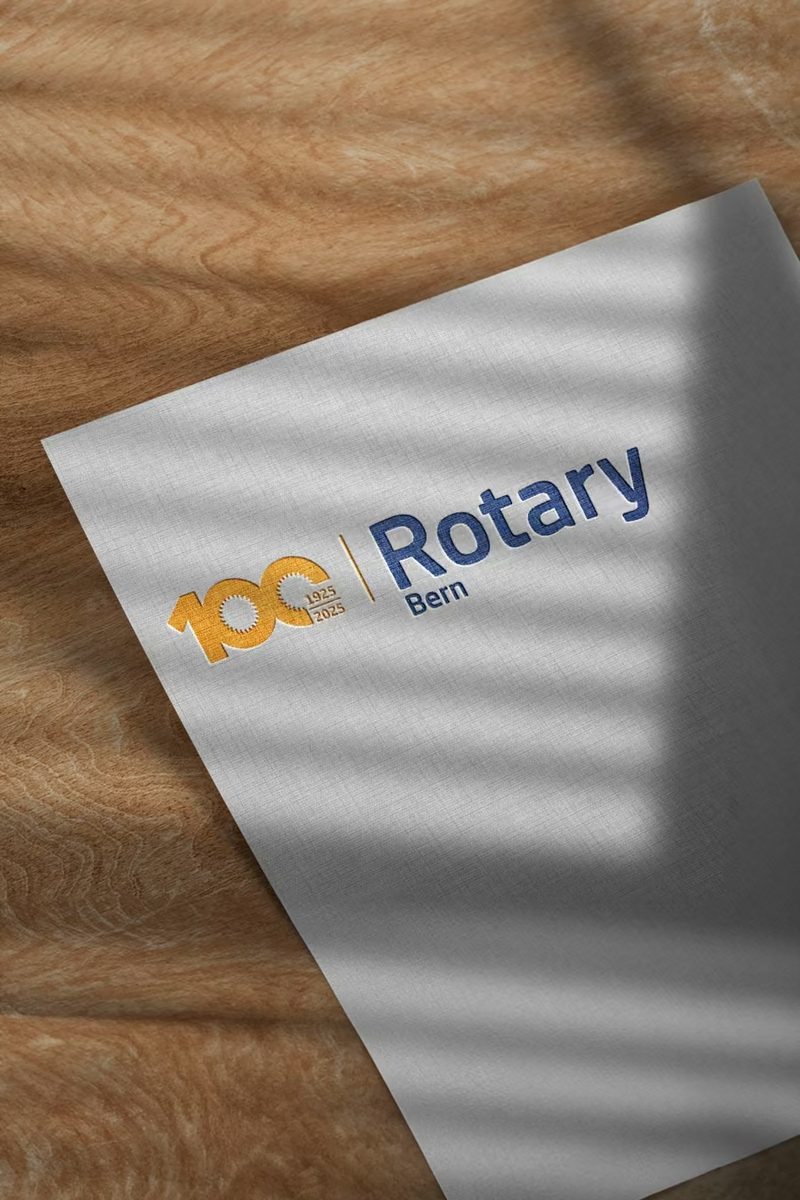 Rotary Club Bern: Ein Jahrhundert, in ein Zeichen gefasst.